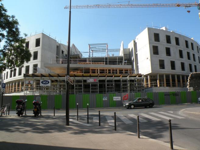  construction de la clinique des maladies mentales et de l'encéphale
